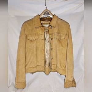Banana Republic Tan Suede Women's Jacket